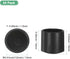 24-Pack 1/2 Inch(13mm) M METERXITY Chair Leg Caps, PVC Chair Leg Floor Protectors for Folding Chairs/Metal