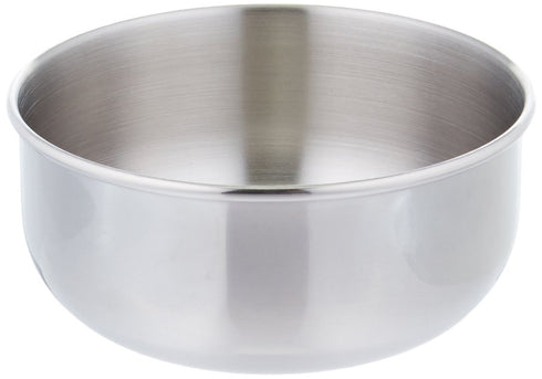 Graham-Field Sponge Bowl, Medical Stainless Steel with Seamless Construction, 4 1/2" Width x 2" Depth, 12 oz Capacity