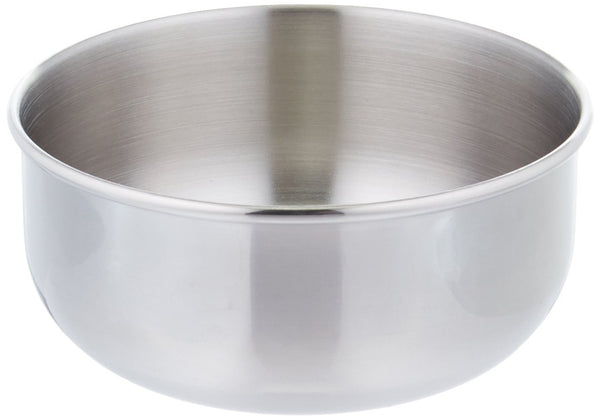 Graham-Field Sponge Bowl, Medical Stainless Steel with Seamless Construction, 4 1/2" Width x 2" Depth, 12 oz Capacity