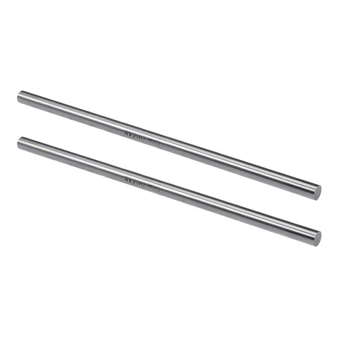 uxcell Round Steel Rod, 8mm HSS Lathe Bar Stock Tool - 200mm Long for Shaft Gear Drill Lathes, 2pcs