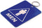 Lucky Line Men's Restroom Pass Key Tag, Plastic with Split Key Ring Keychain Identifier, 1 Per Pack (53101) LARGE for