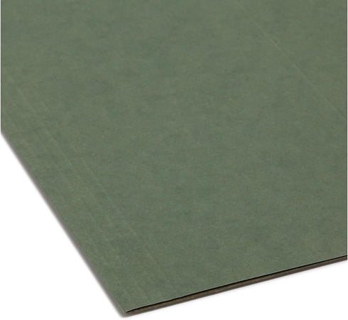 Smead Hanging File Folder, No Tabs, Legal Size, Standard Green, 25 per Box for Organizing Documents