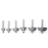 6pcs Set,1/4" 1/8",3/16",5/16",3/8",7/16", 1/2",Cove Cove Router Bit Shank,Radius and Edging Cutter for Wood Edge