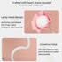 RIMIRICO Flower Table Lamp for Bedroom, LED Bedside Lamp Flexible Silicone Gooseneck Nightstand Lamp for Living Room