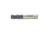 Accusize 3/8'' M42 8% Cobalt Tialn Roughing End Mill, 3/8'' Shk Dia, 3/4'' Flute Length, 4 Flute, 1104-0038