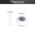 MroMax Roller Idler Bearing Pulley, 6 x 33 x 7mm Sliding Conveyor Nylon Wheel with 626ZZ Bearing, 4Pcs