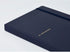 Maruman MNEMOSYNE Journal Notebook, 8.5 x 6.02 Inches (A5), Hard Cover with Elastic Band, 120 Sheets/240 Pages, Navy