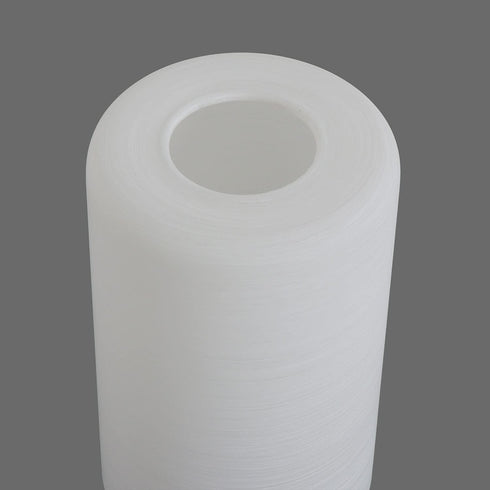 2 Pack 1-5/8-Inch G0071 White Frosted Spiral Textured Glass Shade, Cylinder Light Fixture Replacement Globe or Cover