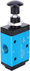 Pneumatic 1/4"NPT Two-Position Three-way Air Hand Lever Operated Valve, Manual Control Push-Pull 3R210-08