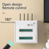 Haiansan Wooden Router Shelf Wall Mount WiFi Router Storage Box, Modem Rack Power Strip Cable Management Hider