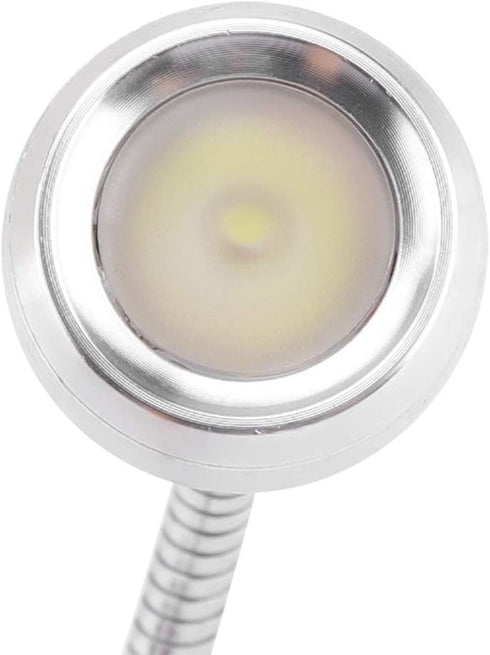 Yosoo Flexible Neck Portable Metal USB LED Lamp Desk Lamp, Premium LED, Material, Reading Light for Home, School