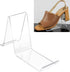 Generic Commercial Closets, Counters Acrylic Shoe Display Stand Transparent Retail Store Organizer for High Heels