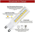GSYFDZSWZX Bulbs 2pcs/lot Bulb 3W 4W 5W 7W G4 G9 E14 220V Bulb SMD2835 360 Fengyan Home LED Corn LED Lamp AC LED Beam