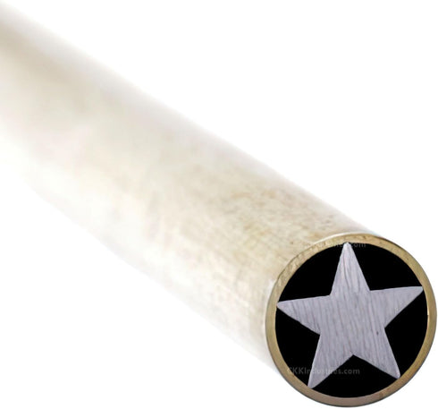 Mosaic Pin - (0.250 (1/4) Inch Diameter) - (898BA) - (Brass Outer Material)(Aluminum Inner Material) - Decorative Knife Handle Pins and Rods for Fixed Blade Knives