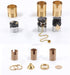 EFINEHOME 2 Pack E26/ E27 Lamp or Fixture Replacement, Solid Brass Industrial Light Socket Vintage Edison Pendant Lamp
