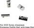 2020 Series M5 T Slot Nuts Roll-in Spring Ball Loaded Elastic Nuts, 15 Pack Carbon Steel for 3D Printer