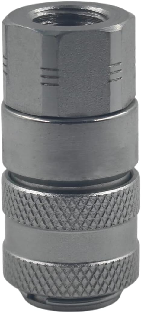 PD242 Series Steel Test Port and Diagnostic Equipment Female Hydraulic Couplers with 1/8" Body Size
