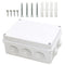 MAKERELE IP65 Watertight Electrical Box, Plastic Waterproof Dustproof Universal Electrical Project Enclosure, White