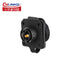 CNLINKO LP-16 IP68 Industrial Waterproof Connector, Quick Plug Circular Connector M16 2-9 Pin Flange Socket