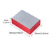 GEZICHTA 4pcs Diamond Hand Polishing Pads - Ceramic Tile Glass Grinding Blocks 60#, 100#, 200#, 400#