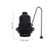 E26/E27 Bulb POPETPOP Pull Chain Lamp Socket Replacement, Universal Pull Chain Light Socket with Shade Ring for Table