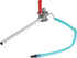 Rotary Hand Oil Transfer Pump, Portable Oil Pump for Gasoline and Kerosene, Hand Fuel Pump with Clockwise Rotation