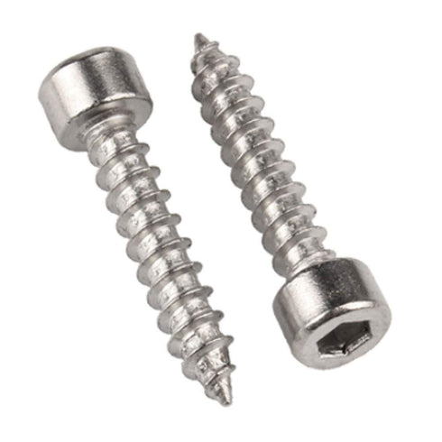 Fasteners Tools Nails Screws, Hardware Self Tapping Screws, Metric Thread Stainless Steel Hex Socket