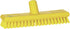 Vikan 70416 Deck Scrub,Waterfed,Stiff,11",PP/PBT,Yellow