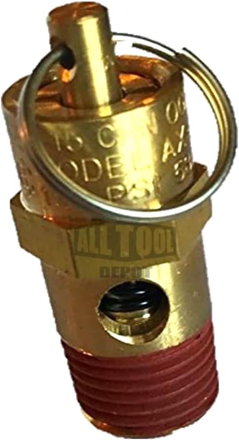 New 1/4" NPT 150 PSI 58 SCFM Air Compressor Relief Pressure Safety Valve