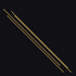 Favordrory 4PCS Brass Round Rods, 1/8 Inch in Diameter, 14 Inches in Length