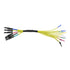 HT306 4 Connectors Sizes Universal Breakout Leads, 6 Channel Test Lead Set for Automotive