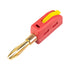 Obotsnoi 32A 4mm Quick Connection Banana Plug for High Current Applications with Antioxidation Materials Optimally