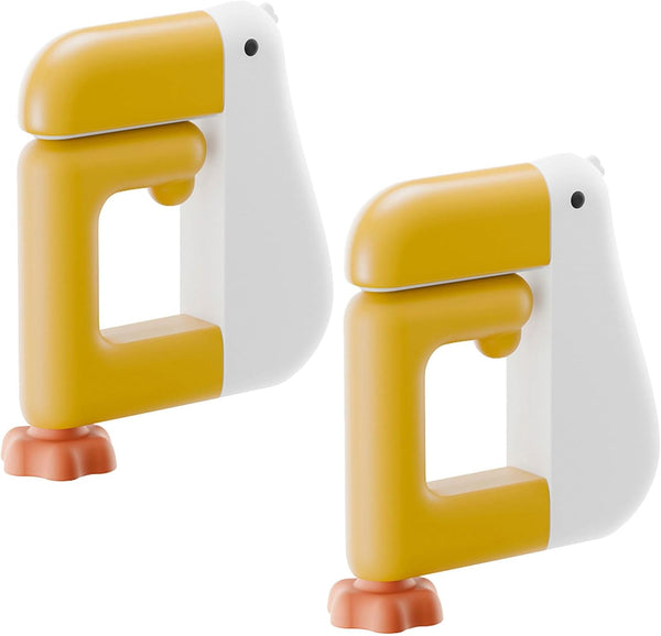 Ywmsfl 2PCS Creative Thinking Shaped Desk Side Hooks for Keys Cups Schoolbag Under
