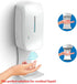 ZZBD (White,2pcs) Hand Soap Tray, Wall Mount Drip Tray for Automatic Hand Sanitizer Dispenser Wall Mount, Hand