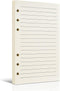 Tofun A6 Refillable Paper for 6-Ring Binders, Planner, Traveller Journal, Notebook, Dairy -