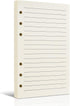Tofun A6 Refillable Paper for 6-Ring Binders, Planner, Traveller Journal, Notebook, Dairy -