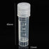 CynKen 20pcs 2ml Graduated Plastic Cryovial Tube with Cap, Self Standing