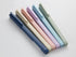 New Solid Color Gel Ink Pens, 0.5mm Point Square Body Gel Pen for Writing Signature, Pack of 6pcs
