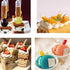 Dessert Pipettes 4ml - 60PCS Plastic Squeeze Transfer Pipettes Dropper Liquid Injector for Cupcake Strawberries