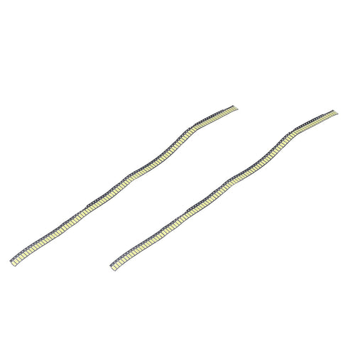 200Pcs, 6000-6500K 6V SMD LED Light Bead LCD TV Backlight Bead White Gold Wire Copper Bracket for Panel Lamp