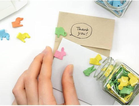 Midori Paper Clips, Animal Cat, 18 Pieces (43298006) by Designphil