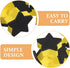 EXCEART Mini Magnetic Dry Erase Eraser, 15Pcs Star Shaped Chalkboard Cleansers, Reusable Whiteboard Wipes