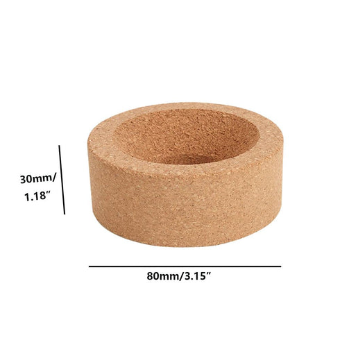 Laboratory Synthetic Cork Stand Mat, Ring Holder for Round Bottom Flask - 80mm