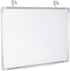 VIVO 24 x 20 inch Whiteboard with Ultra Thin Hook Mounting System, Dry Erase Board for Dorm, Home, or Office