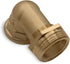 Brass Bushing 3/4" Female x 1" Male Threaded Reducer Bushing Pipe Fittings