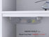 Under Desk Drawers for Organization, Pull-Out Drawer with Lip for Pencil Storage, Clear Light Black