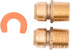 SharkBite 3/4 Inch Push-to-Connect x 1 Inch MNPT - High Flow Water Filter Installation Kit, 24660LF