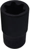 EP Socket EP20, 1/2 Drive Female External E-Torx Plus Socket, High Deformation Prevention Tool