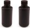 Othmro 2pcs 500ml Plastic Lab Cylindrical Chemical Reagent Bottle with Lids Wide Mouth