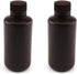 Othmro 2pcs 500ml Plastic Lab Cylindrical Chemical Reagent Bottle with Lids Wide Mouth